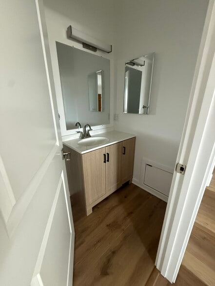 Powder room on main floor - 6259 Riverton Ave