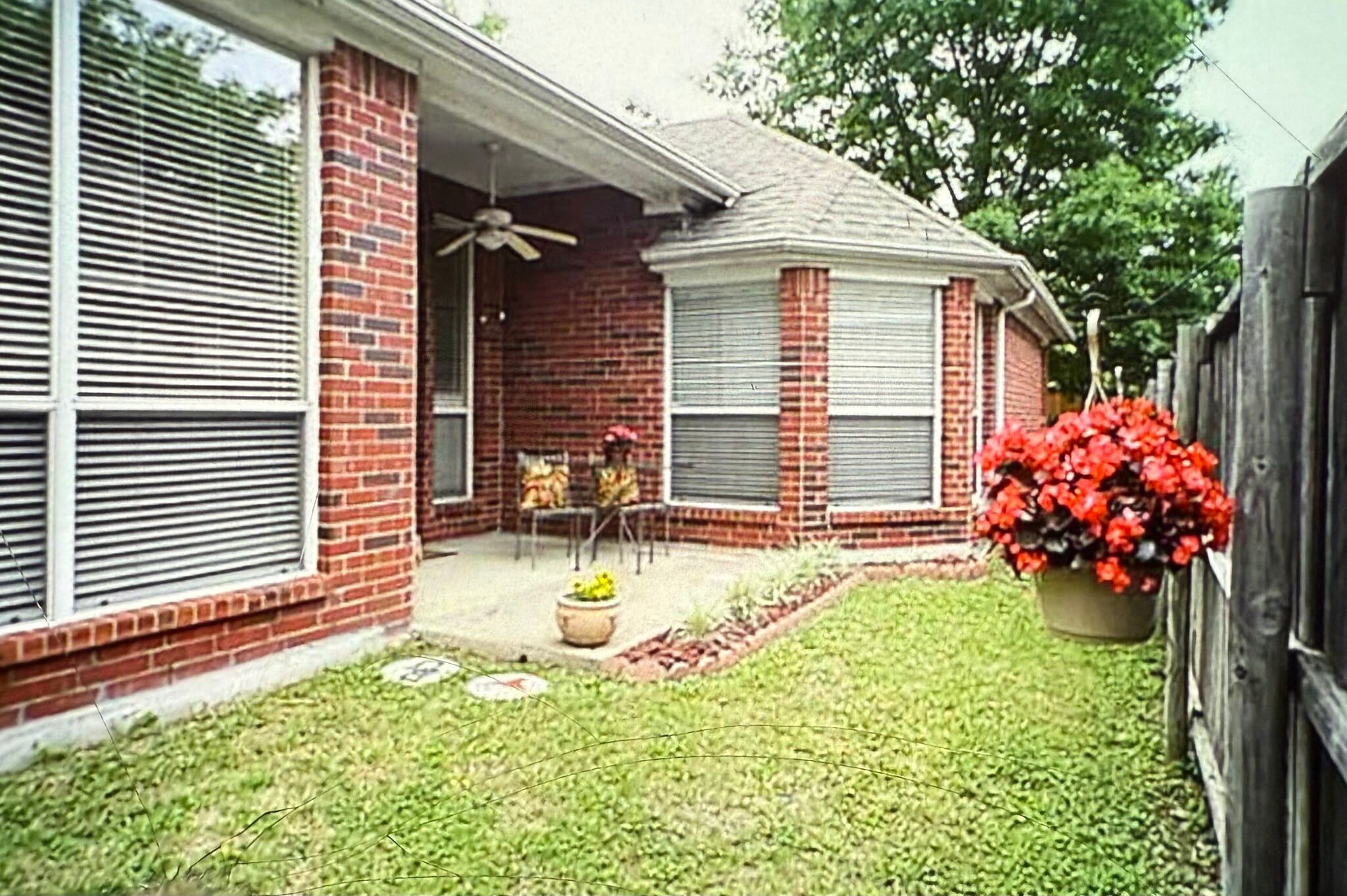 Backyard patio - 3626 Rodale Way