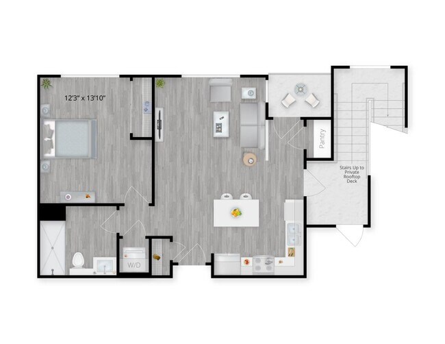 Floorplan - The Rose Apartments