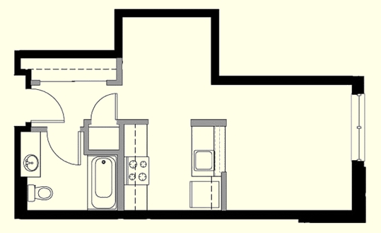 Floorplan - The Sitka Apartments