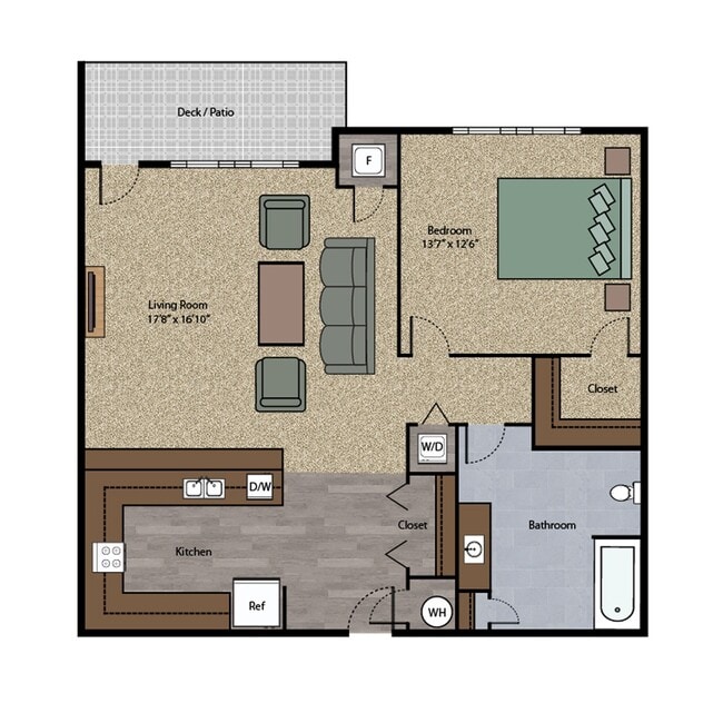 Floorplan - The Apartments at Lux 96