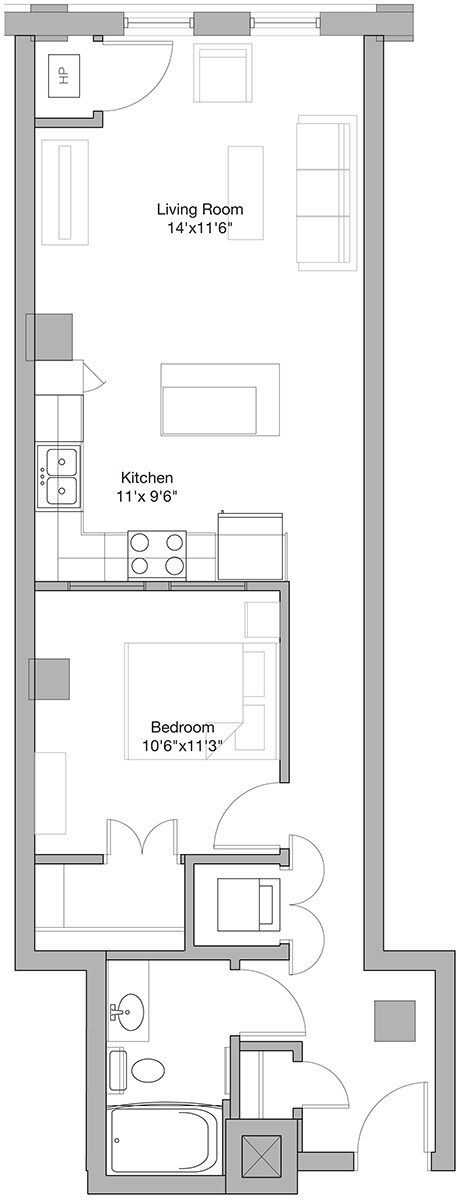Floorplan - A-Mill Artist Lofts