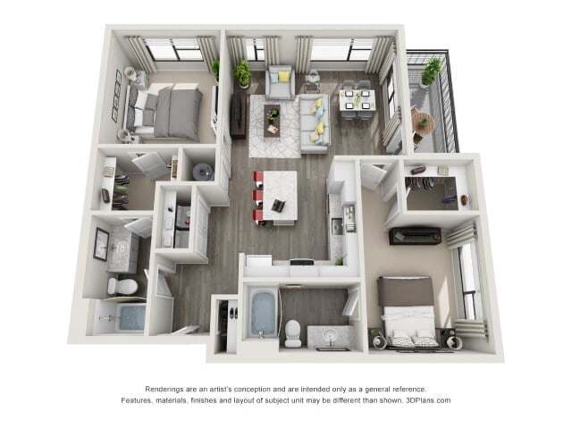 Floorplan - Asbury Flats