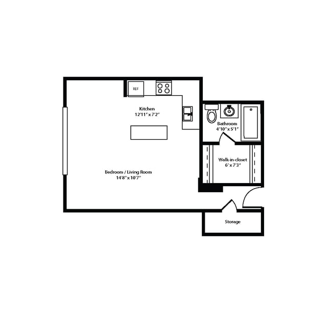 Floorplan - Archer Tower