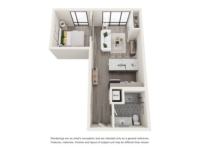 Floorplan - The Highrailer Apartments