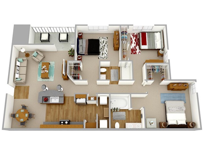 Floorplan - Brenneman Farm Apartments