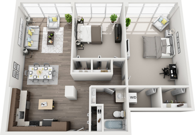 Floorplan - The Cabochon at River Oaks