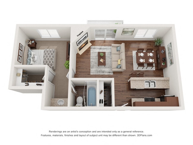 Floorplan - Marlon Manor Apts