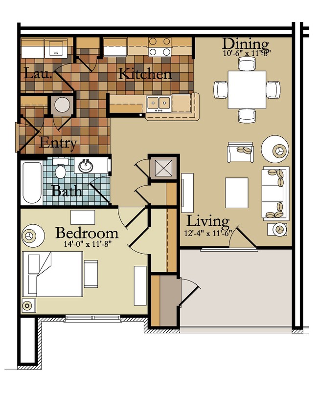 1br/1ba - Berkley Spring