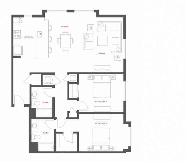 Floorplan - Field House at Bay Meadows
