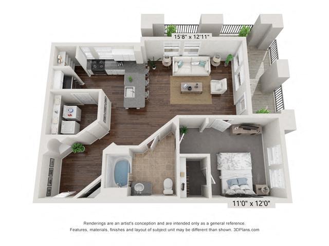 Floorplan - The Quarters at Park View