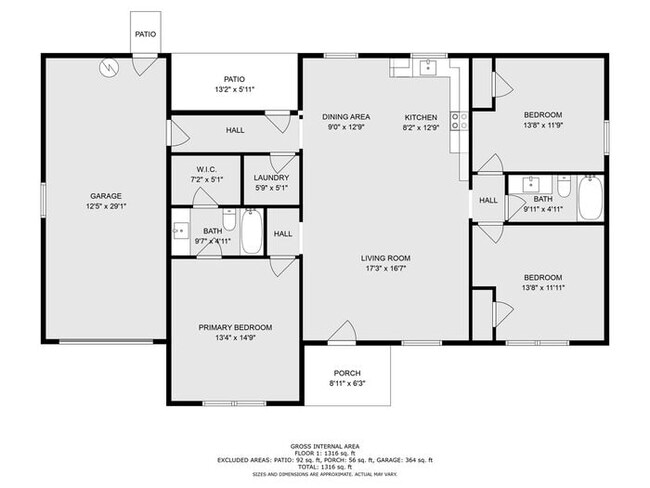 Building Photo - $1700! Beautiful 3 bed/ 2 bath home! SPRING SPECIAL $500 off first month's rent! Apply by 4/9!