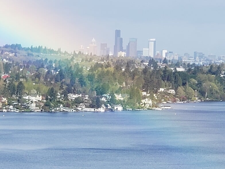 View of Seattle skyline - 7146 S Sunnycrest Rd