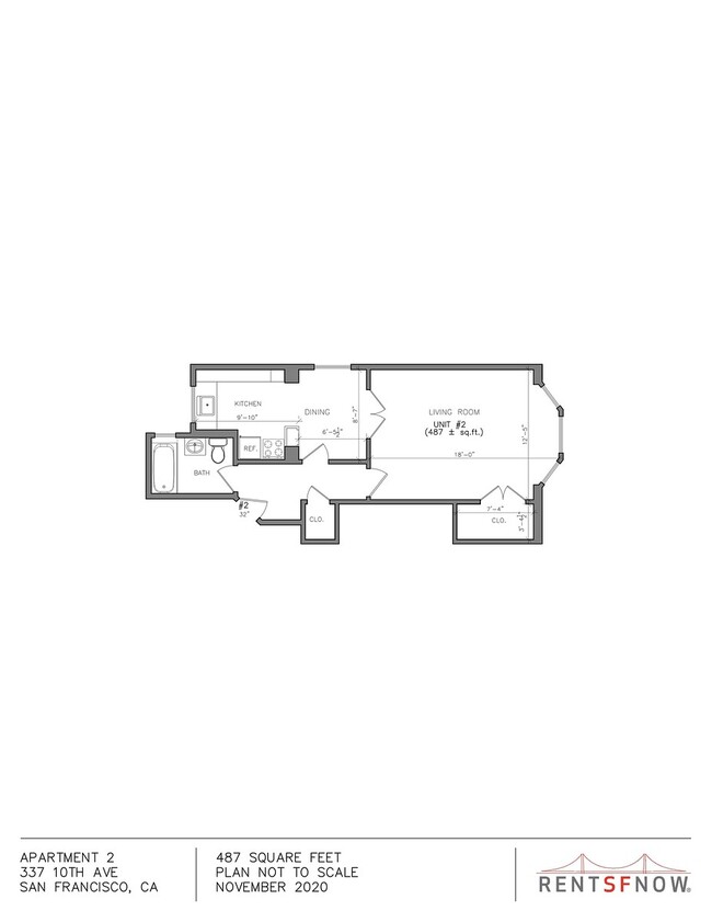 Floorplan - 337 10th Avenue