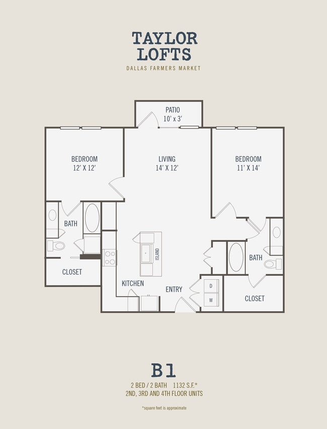 Floorplan - Taylor Lofts