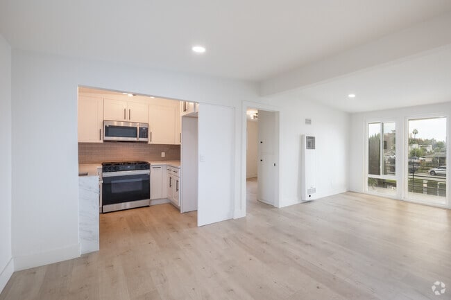1BR, 1BA - 700SF - Living Room - 12361 - 12365 El Rey Pl