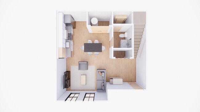 Interior Photo - 2nd Avenue Rowhomes