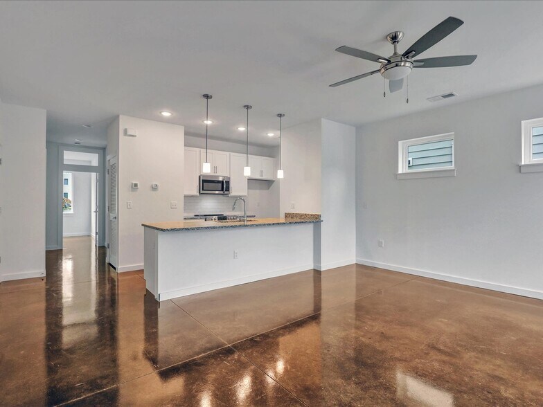 Kitchen includes refrigerator - 1215 Bainbridge St
