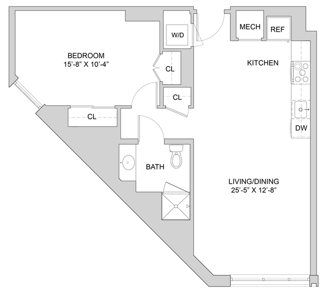 Floorplan - The Modern at Art Place
