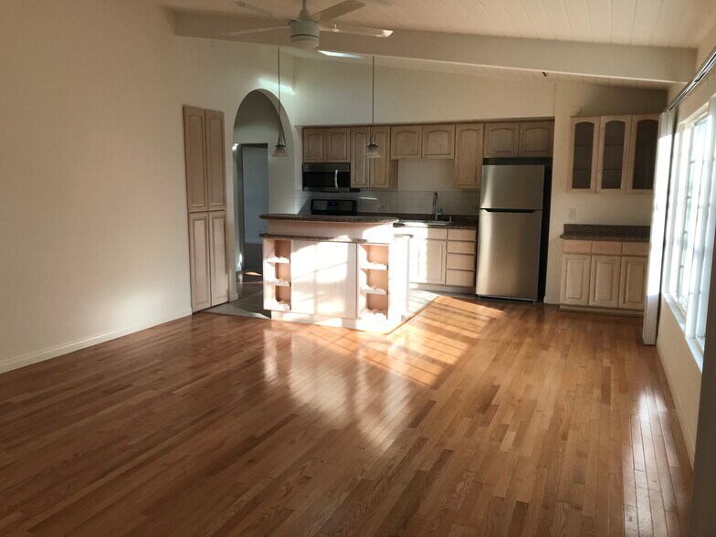 Living Room & Kitchen - 1815 N Beverly Glen Blvd