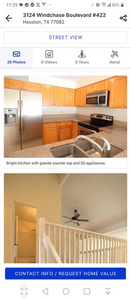 Convenient loft on the second floor can be converted to a study or office. - 3124 Windchase Blvd