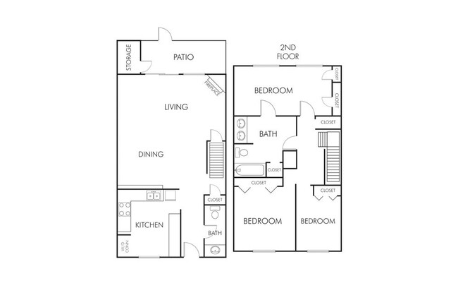 Floorplan - Park City Townhomes