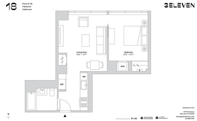 Floorplan - 3Eleven