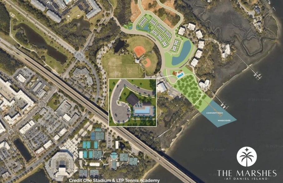 Future pool/grill location. - 107 Etta Way