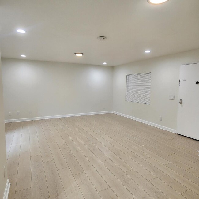 Living Room with recessed lights - 10901 Laurel Canyon Blvd