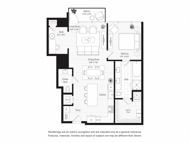 Floorplan - 700 River