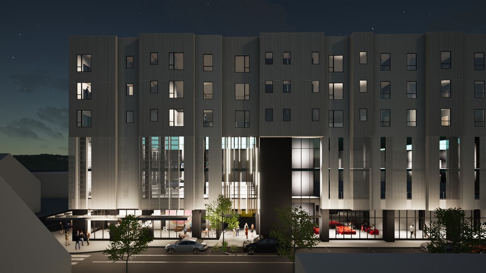 Alto Station Building Exterior Rendering - Alto Station