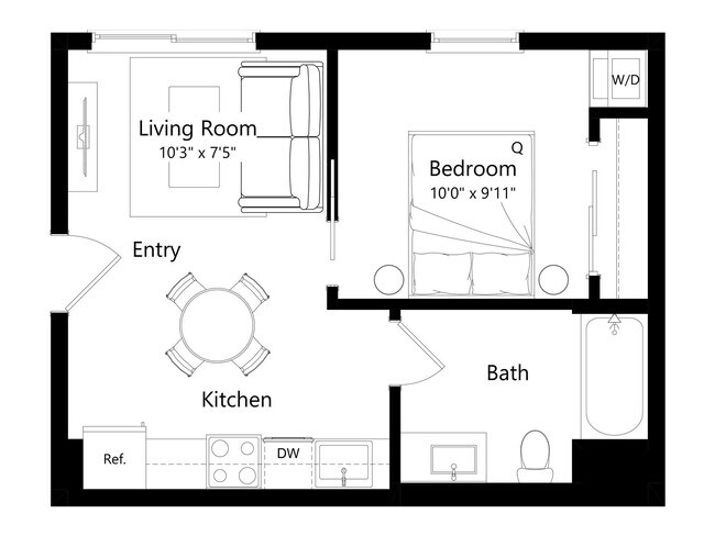 Floorplan - The Santa Monica Collection - 1430 Lincoln