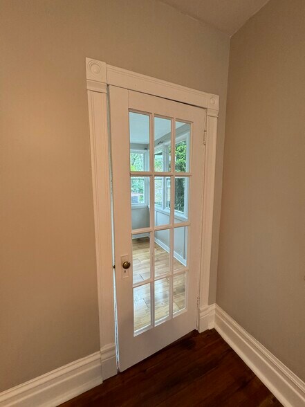 sunroom door - 617 Delles Rd