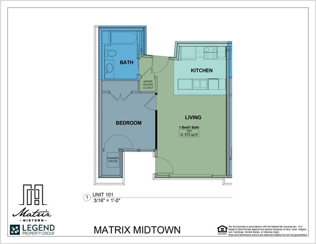 Floorplan - Matrix Midtown