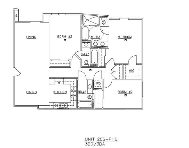 Floorplan - Orlando on Third by Wiseman