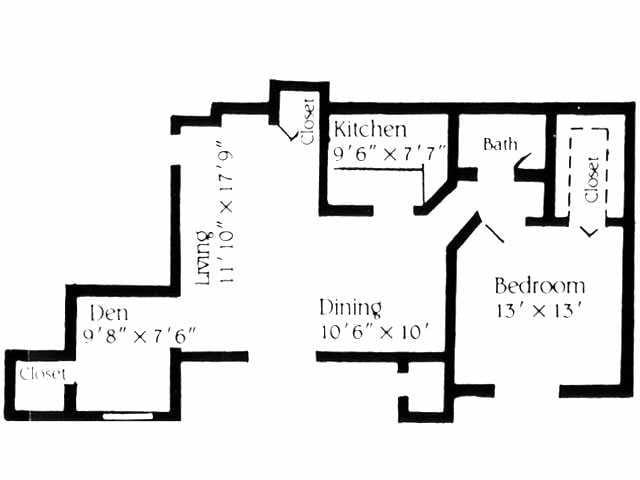 1BR/1BA - Wildercroft Terrace