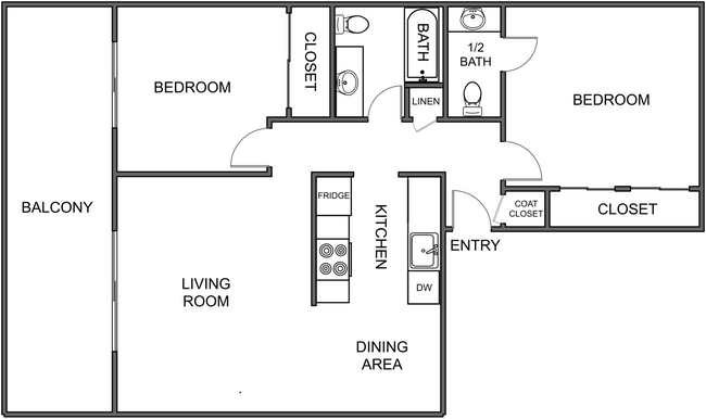 Floorplan - Brewster Place