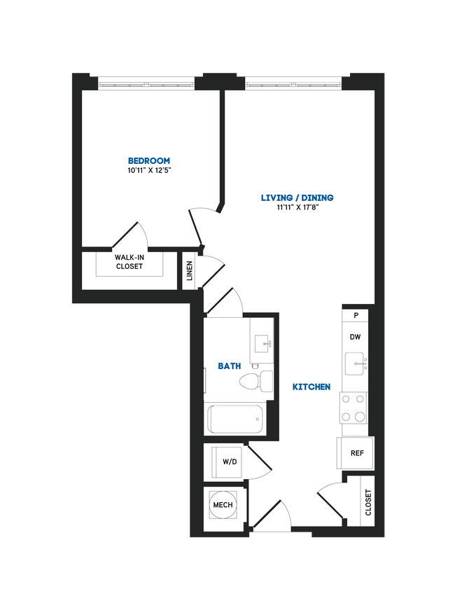 Floorplan - The Chase at Bryant Street