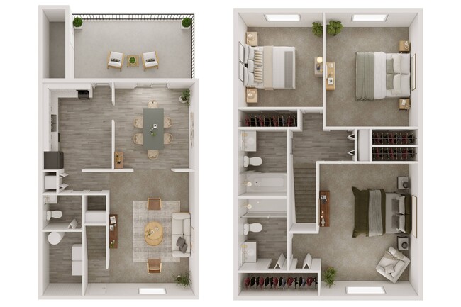 Floorplan - Sherwood Station Apartments