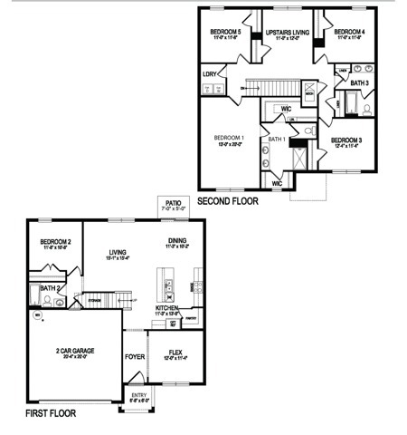 Hayden floor plan - Champions Quarters