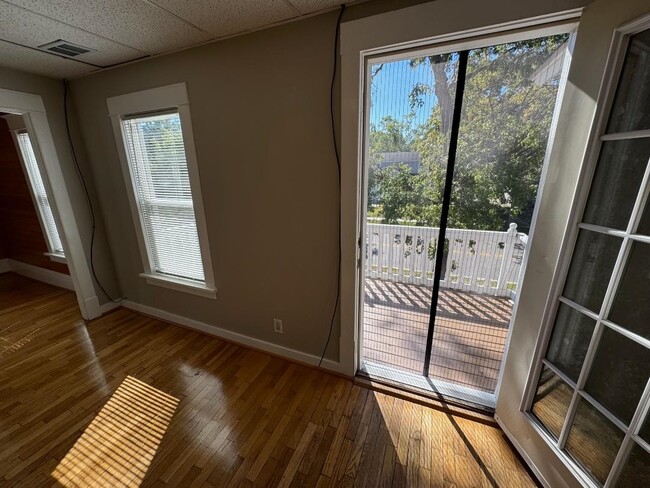 Balcony door - 1221 Fulton St