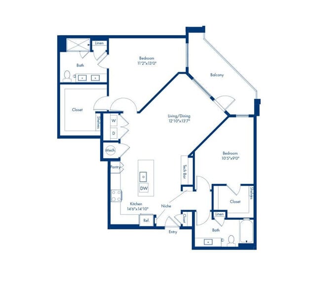 Floorplan - Camden Durham