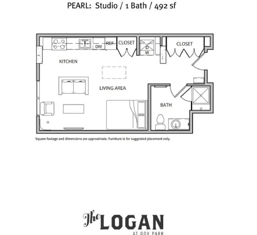 Floorplan - The Logan Apartments