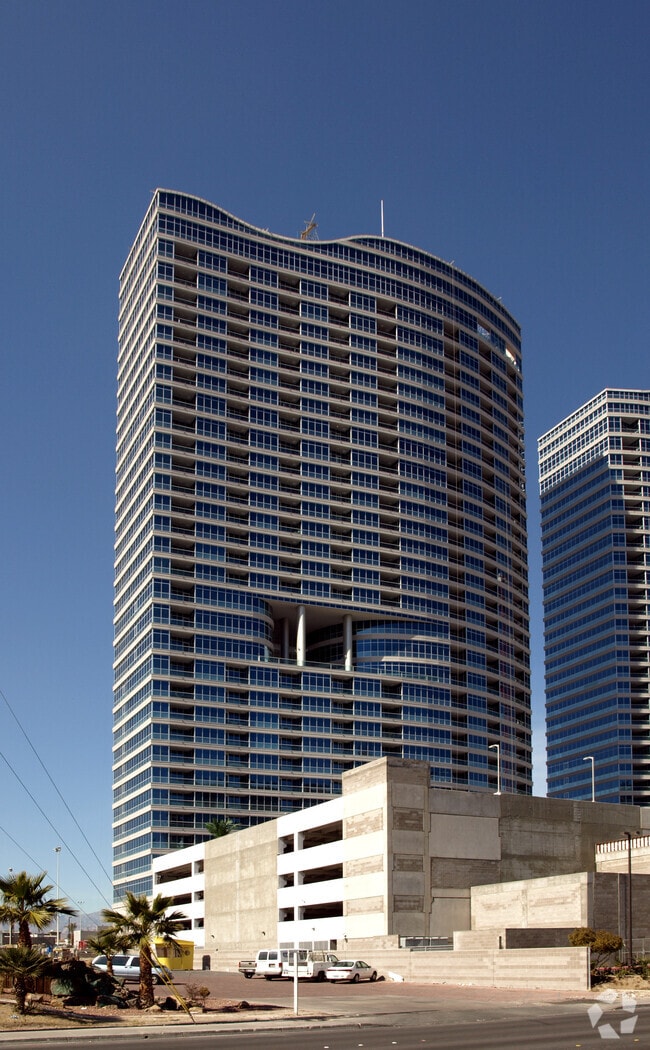 View from east - Panorama Towers