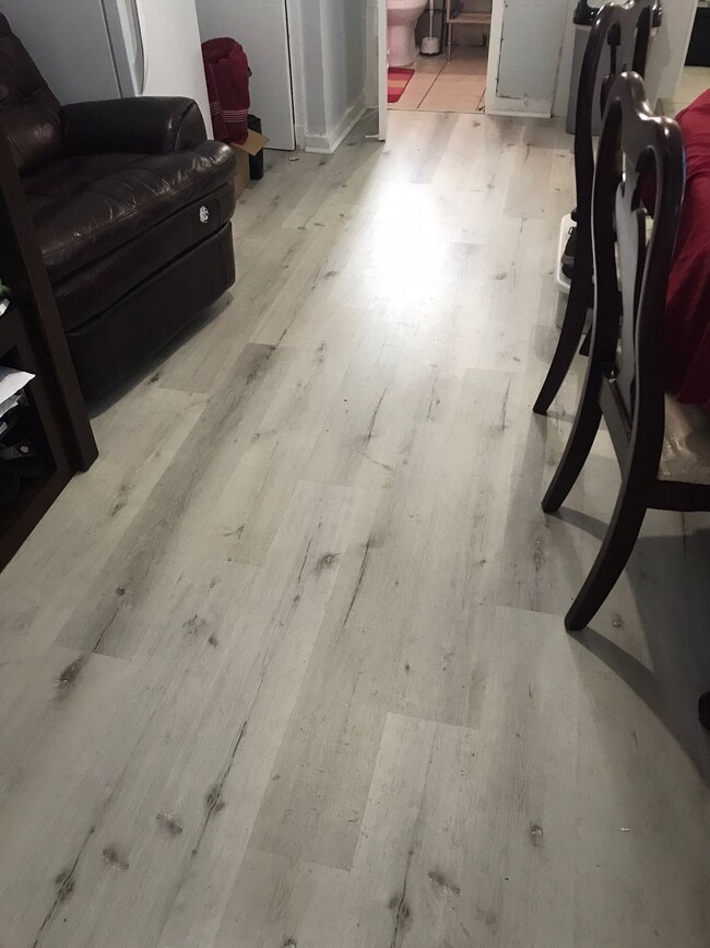 New Flooring in Hall - 1380 Seaview