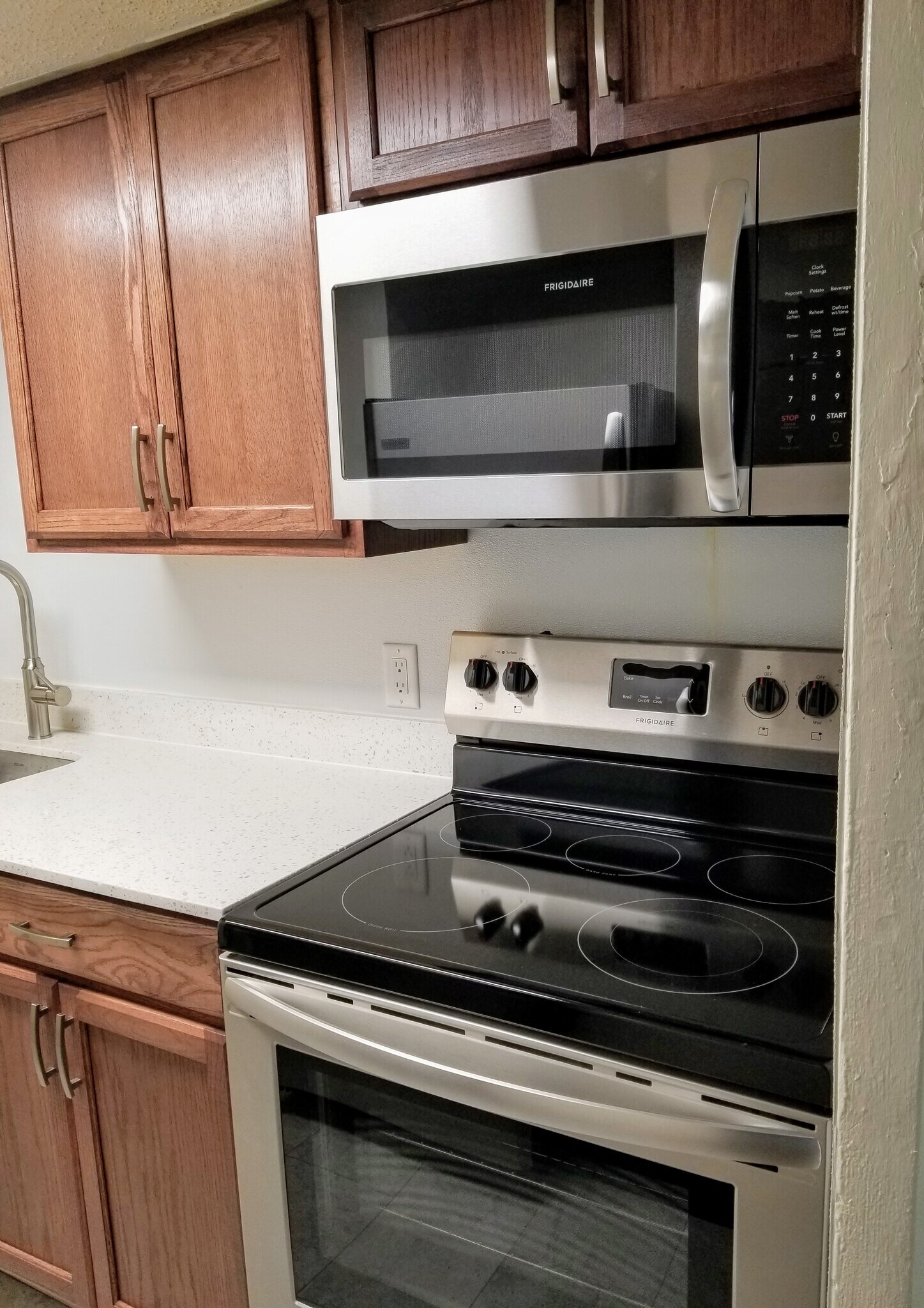 Glass top stove and Microwave - 458 E College Ave
