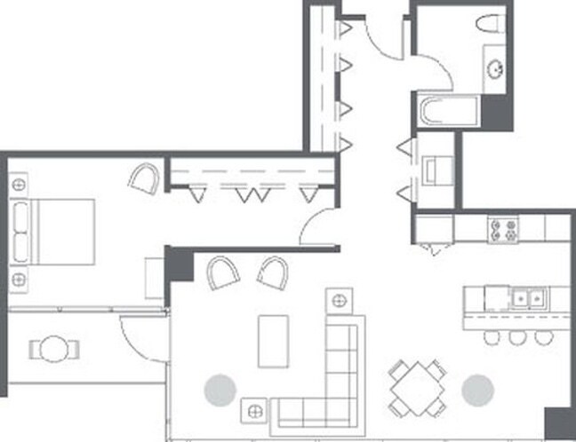 Floor Plan - 860 W Blackhawk St