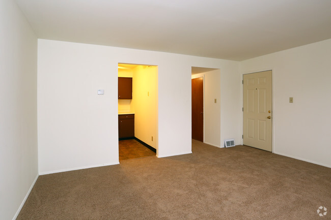 1BR, 1BA - Living Room - Mayfield Apartments