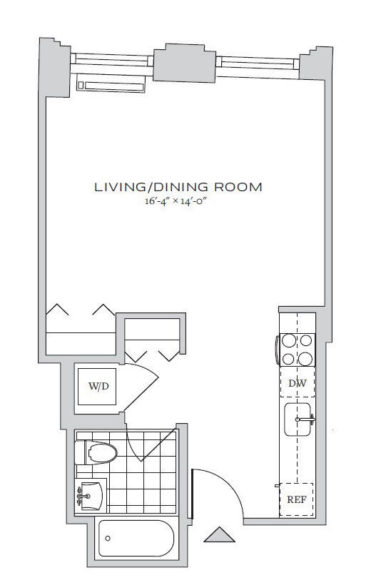 Floorplan - 70 Pine Apartments