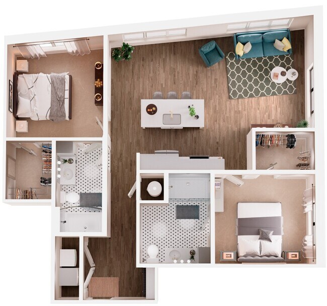 Floorplan - The Crown of Queen City